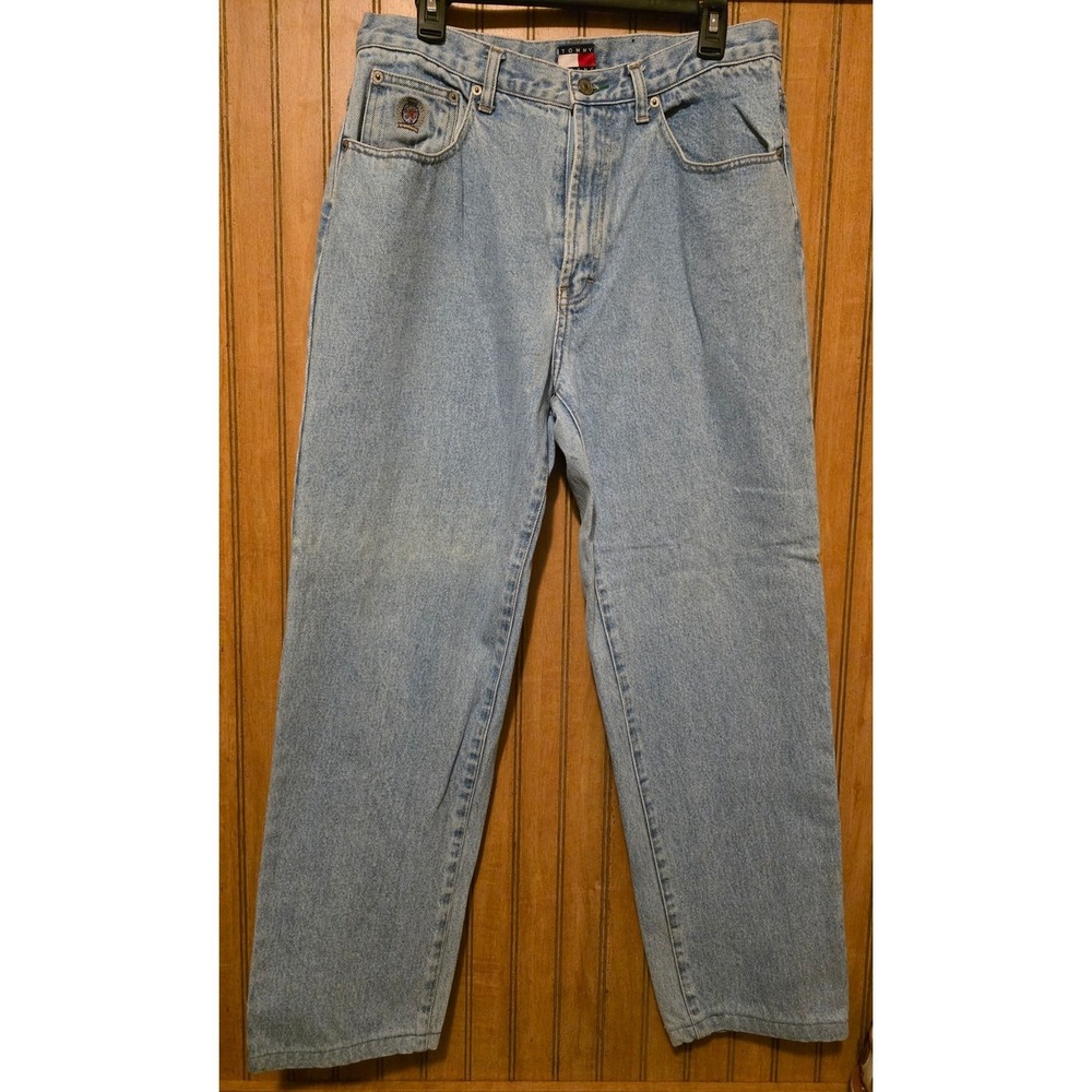 Tommy Hilfiger Vintage Tommy Jeans‎ Light Wash Classic Fit Straight Leg 34x30